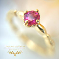 Rubellite-Ring K18Ring|ルベライト