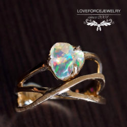 Water-opal-Ruby-K18Ring K18Ring|ウォーターオパール ルビー