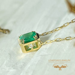 Emerald-Ponolino-Pendant K18pendant|エメラルド