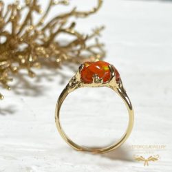 Mexico-opal-Flow-K18GoldRing-3 K18Ring|ファイアーオパール