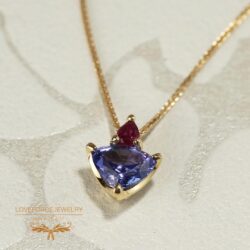 Ruby-Tanzanyte-Mauliola-PH K18Top|タンザナイト ルビー