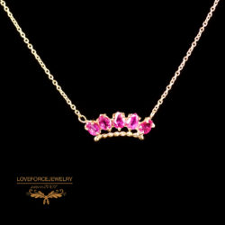 Ruby-Tiara-K18Pendant K18ペンダント|ルビー