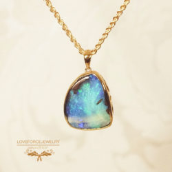 Boulder-Opal-K18Top K18Top|ボルダーオパール