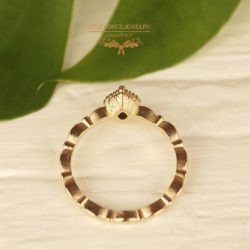 GreenGarnet-K18ring-MattSide K18Ring|グリーンガーネット