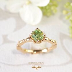 MintGreenTourmaline-SQ-K18Ring-5 K18Ring|ミントグリーントルマリン
