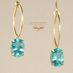 Apatite-K18-Earrings K18ピアス|アパタイト