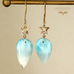 Larimal-Star-K18Earrings K18ピアス|ラリマー